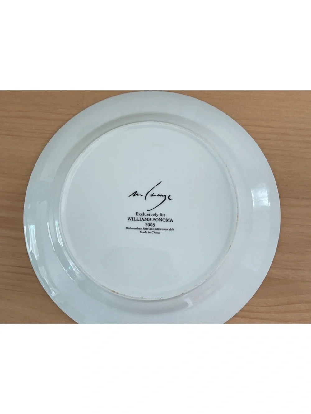 Dinner Plate La Mer Fish by Williams-Sonoma